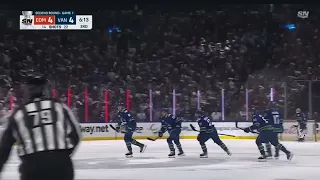 Vancouver Canucks Game 1 Comeback vs Oilers (R2G1 May 9, 2024)