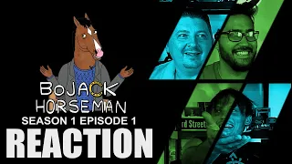 BoJack Horseman 1x1 REACTION!! "The BoJack Horseman Story, Chapter One"