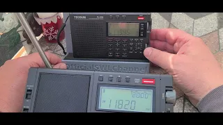 Personal Observations Tecsun PL-330 VS Tecsun PL-990x ETM ATS band scan results Shortwave