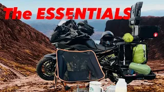 My solo Motorcycle camping setup 2023