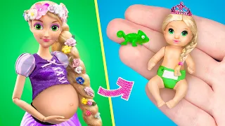 15 Trucos Y Manualidades Para Muñecas Bebés / ¡Pañales, Cuna Y Más Cosas En Miniatura!