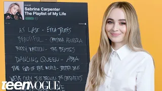 Sabrina Carpenter Creates the Playlist to Her Life | Teen Vogue