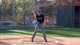 BEN HANSEN - 2019 MIDDLE INFIELDER - CASCADE HIGH, EVERETT, WA