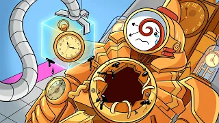 TITAN CLOCKMAN ORIGIN STORY! Skibidi Toilet Multiverse Animation