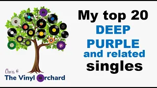 My Top 20 DEEP PURPLE AND RELATED singles #vinylcommunity #recordcollection #DeepPurple