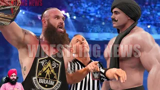 Braun Strowman vs Dara Singh WWE Universal Championship