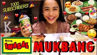 MANG INASAL MUKBANG | 1K Subs Celebration