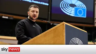 In full: Zelenskyy addresses EU Parliament