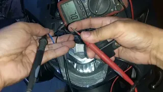 Paano mag install ng mini driving light sa SUZUKI BURGMAN 125