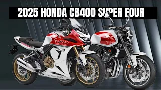 2025 HONDA CB400 SUPER FOUR & SUPER BOl D'OR E-CLUTCH RELEASED