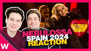 🇪🇸 Nebulossa - Zorra | REACTION to Spain's Eurovision 2024 song (Benidorm Fest final)