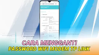 [WORK 100%] Cara Mengganti Password Modem Router Wifi TP Link