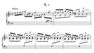 Scarlatti: Keyboard Sonata in D minor, K.1
