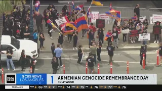 Armenian Genocide Remembrance Day rally held in Beverly Hills