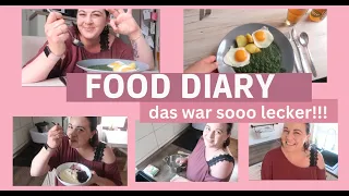 FOOD DIARY ABNEHMEN| EINFACHE GERICHTE ZUM NACHMACHEN| Fräulein Jasmin