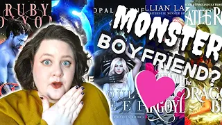 Let's Read Some Monster Romances | Reading Vlog