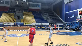 2017/10/26 EYBL U17 Ridzene vs CSKA 2001 -3/4