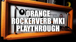 ORANGE Rockerverb 100 MKI - PLAYTHROUGH