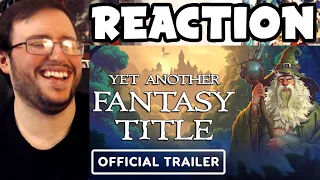 Gor's "Yet Another Fantasy Title" Announcement Trailer REACTION
