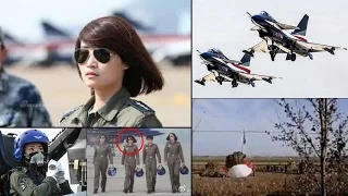 挑戰新聞軍事精華版--中國八一飛行表演隊首位「殲10」女飛行員墜機殉職