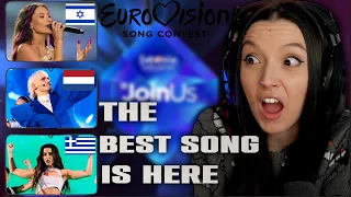 Eurovision 2024 | Second Semi-final | Israel & the Nederlands and Greece| Reaction and Commentary