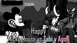 Happy pero es Micky Mouse vs Tabi y Agoti | Friday Night Funkin