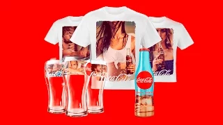 Акция от Coca-Cola (Кока-Кола) 2016. Стакан Coca-Cola с летним дизайном. Распаковка.