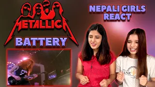 METALLICA REACTION | BATTERY REACTION | LIVE IN SEATTLE 1989 | NEPALI GIRLS REACT