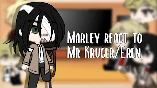 Marley REACTS to Mr Kruger/Eren / Original? / Gacha club / Lazy / Aot
