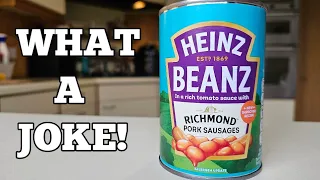 SCANDALOUS! New Heinz Beanz Richmond Pork Sausages Review