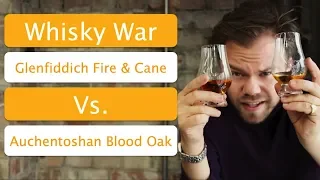 Glenfiddich Fire & Cane vs Auchentoshan Blood Oak: Scotch Whisky War!