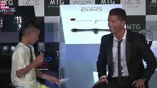 #respect Cristiano defends young Japanese fan#respect❤️