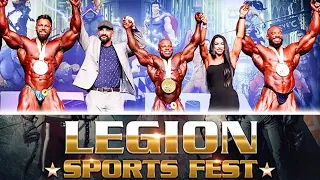 Shaun Clarida wins the 2021 Legion Sports Fest IFBB Pro