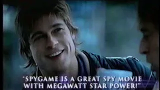 Spy Game Movie TV Spot 2 (2001) Brad Pitt, Robert Redford