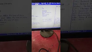 How to enter into BIOS settings Boot kaise karen h61  mathar bord #video #viral #shortvideo