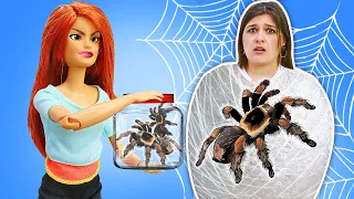 Ох уж эти куклы – Крис решила открыть гостиницу 🕷️🕸️ Игры в куклы Барби для девочек