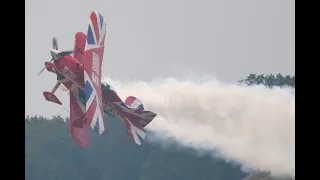 Unbelievable piloting skills, Rich Goodwin in his Muscle Pitts Biplane at RAF Cosford Air Show 2023