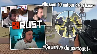 Notre raid est catastrophique, on se replie et toute la map nous attaque... - Rust #FIN