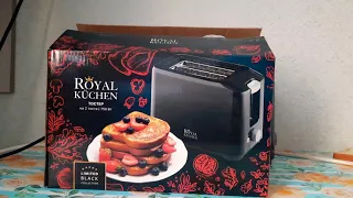 Тостер  из Магнита Royal kuchen за 749 рублей. Обзор покупателя. Стоит ли его покупать?