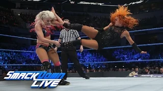 Becky Lynch & Natalya vs. Alexa Bliss & Mickie James: SmackDown LIVE, March 7, 2017