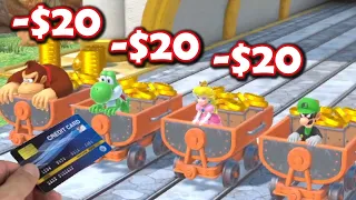 Paying $1 Real Money for every Coin that CPUs Get [Mario Party Superstars Coin Battle Challenge]