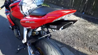 Honda cbr1000rr Sound Toce exchaust