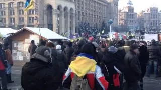 На Майдане Хроника событий 25 01 2014