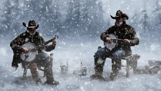 🪕Banjo Blizzard❄️ - Your party is Stuck in a Snow Storm w/ a Six String (Classical Folk Music)