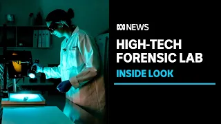 Rare look inside high-security forensic lab | ABC News