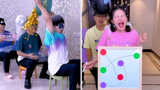 Challenges On Tiktok That Can Bring You Laughter Are So Exciting! ! # Funnyfamily#PartyGames