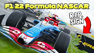 Wet Conditions Cause MAJOR Problems // F1 22 Formula NASCAR Ep. 78