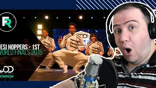 Producer Reacts to Desi Hoppers 1st Place Finals  FRONTROW  World of Dance Finals 2015  #WODFINALS15