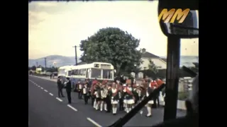 Ireland Coach Tour 1969 part 1 old cine film 327