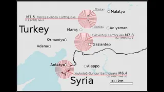 The 2023 Gaziantep (SE Turkey) earthquake disaster, by Dr. Martin Degg for Chester u3a